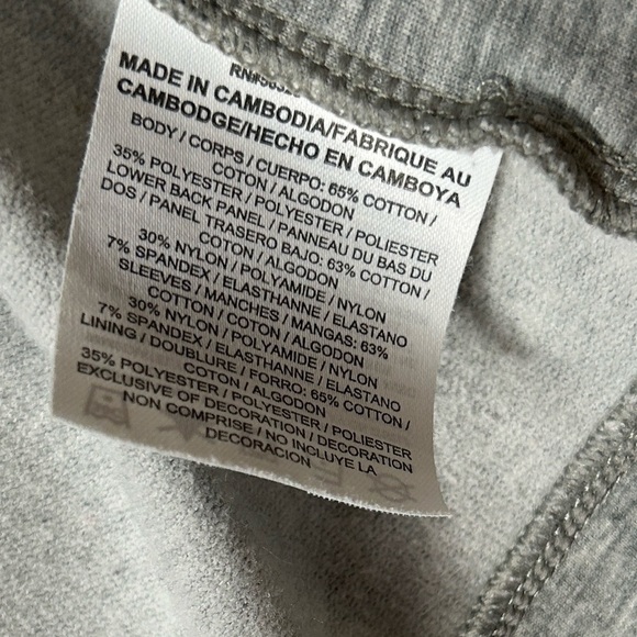 Nike Dri-fit Twist Training Wrap Hooded Open Front Cardigan. Size Medium - Picture 5 of 10